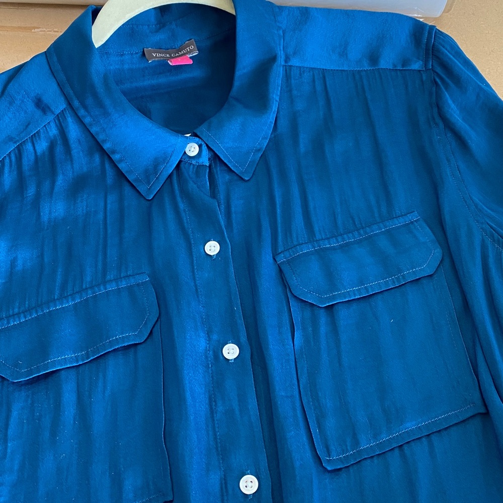 Vince Camuto Blue Shirt